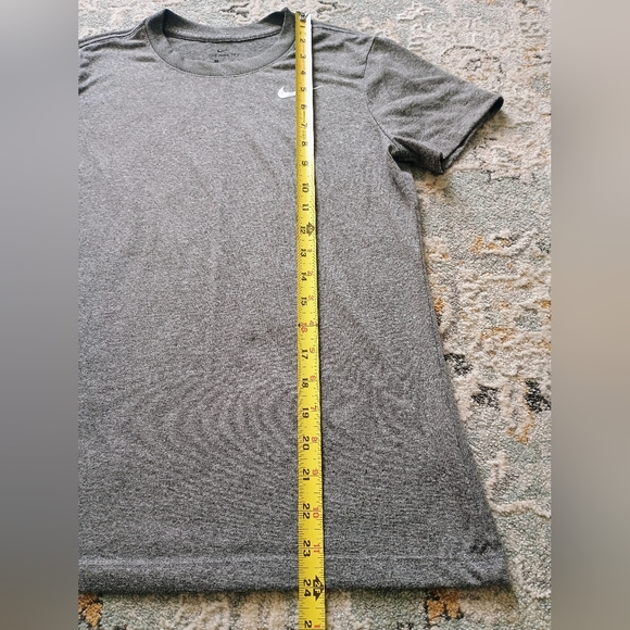 Nike Dri-FIT Tee | Size S | Gray - Picture 4 of 6